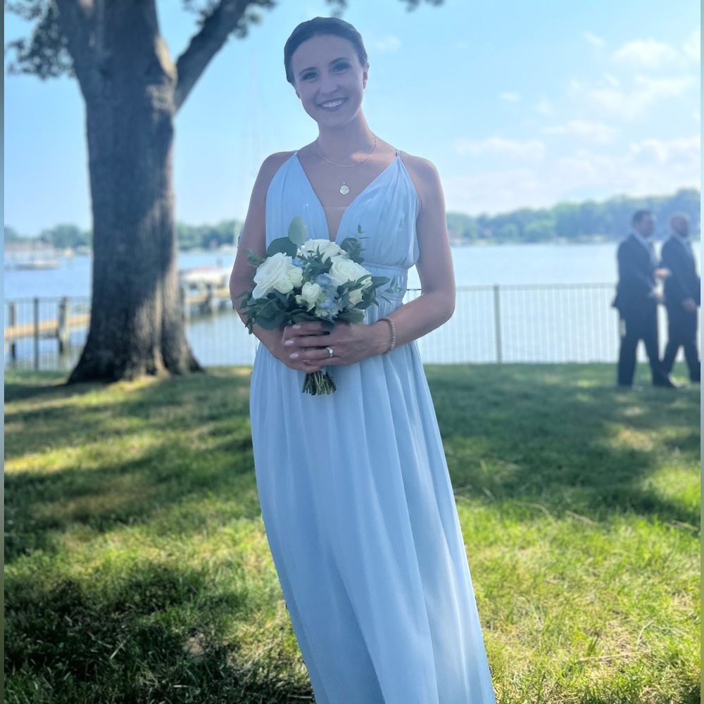 Revelry Alma Sky Blue Maxi Dress - Picture 4 of 4